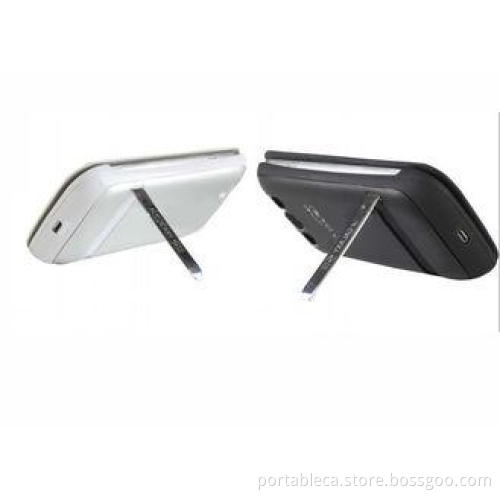 Aluminum stand Battery case Portable Power Bank for Samsung